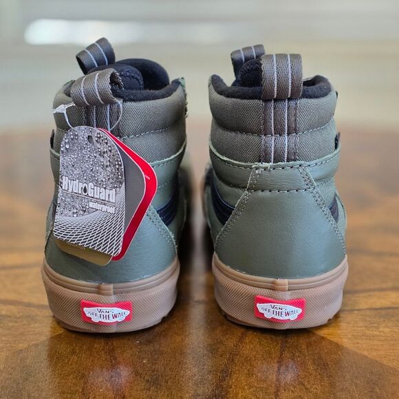 Vans Ultracush Sk-8 Hi MTE Waterproof Shoes Women's 9.5 Green Gum Insulated New - Picture 4 of 16